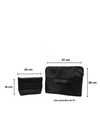 Bundle de 3 Bolsos Maráh Tote de Gym Porta Laptop Cosmetiquera
