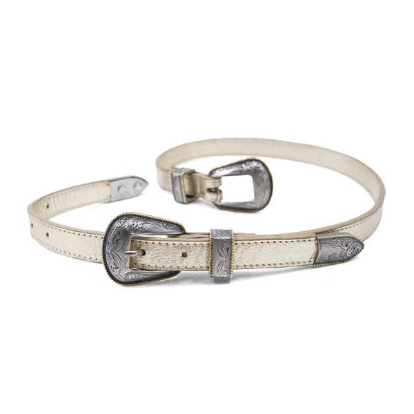 Cinturón Maráh Para Dama En Piel Genuina Ma1005