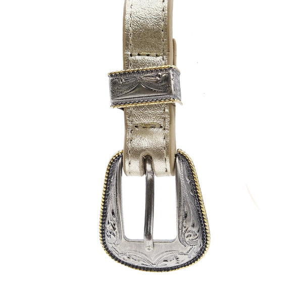 Cinturón Maráh Para Dama En Piel Genuina Ma1005