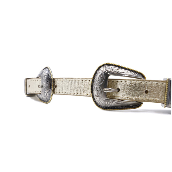 Cinturón Maráh Para Dama En Piel Genuina Ma1005