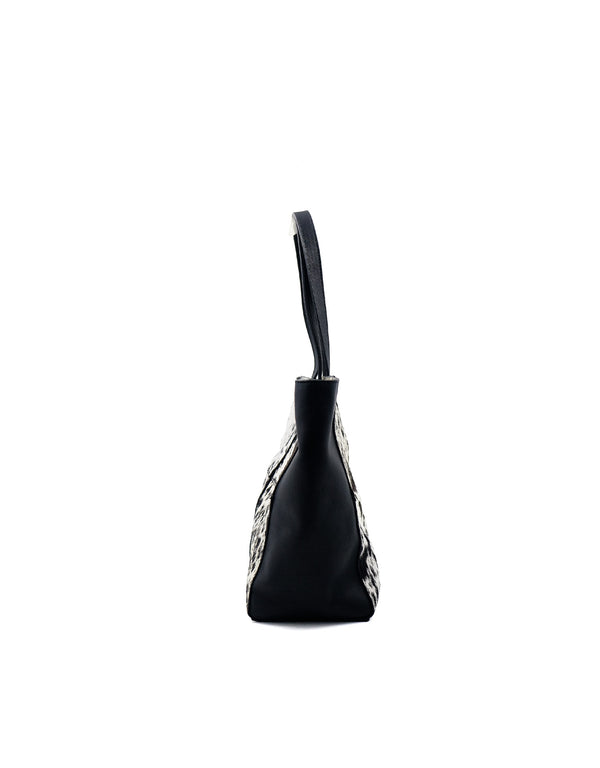 Bolsa de Piel con Pelo de Vaca Maráh | Shoulder Bag