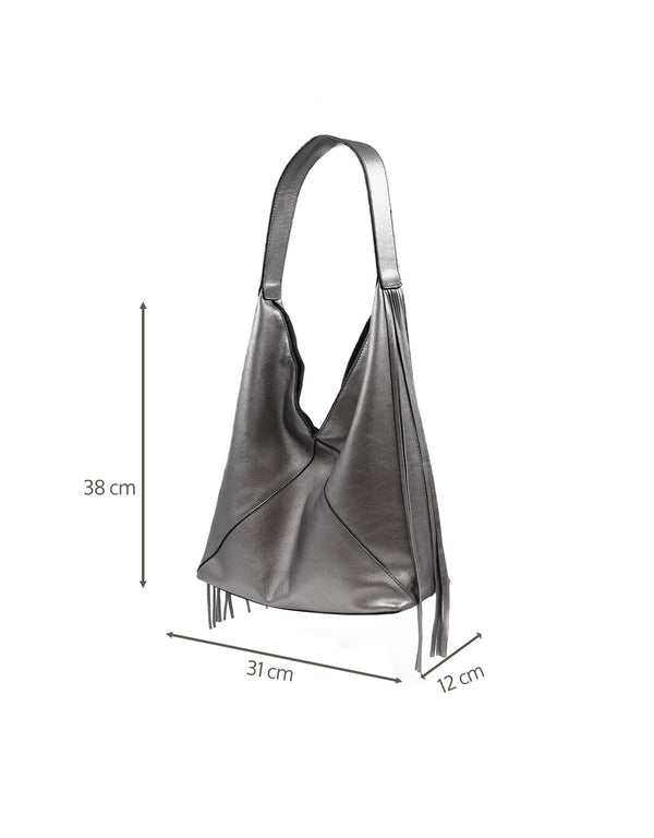 Bolso Hobo de Piel Genuina Clásico | MA77.1
