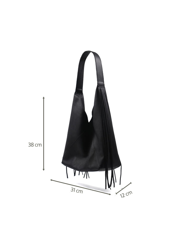 Bolso Hobo de Piel Genuina Clásico | MA77.1