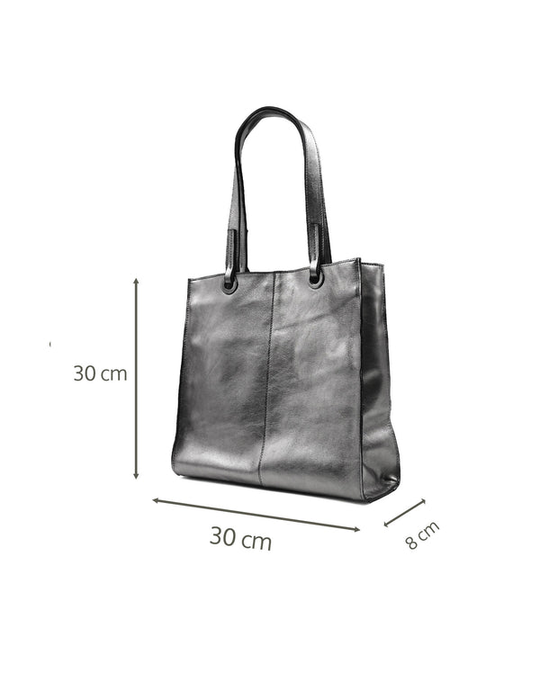 Bolso Tote de Piel Estilo Clásico Hecho en México | MA81