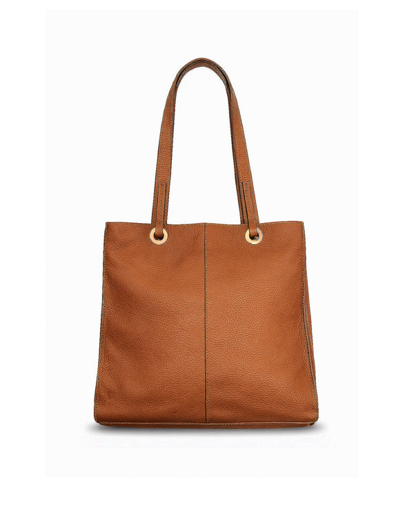 Bolso Tote de Piel Estilo Clásico Hecho en México | MA81
