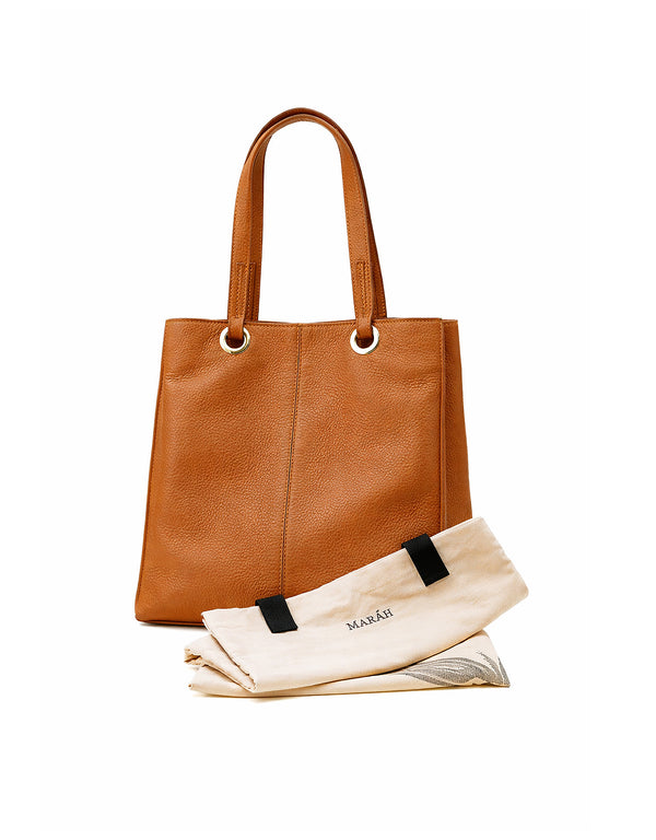 Bolso Tote de Piel Estilo Clásico Hecho en México | MA81