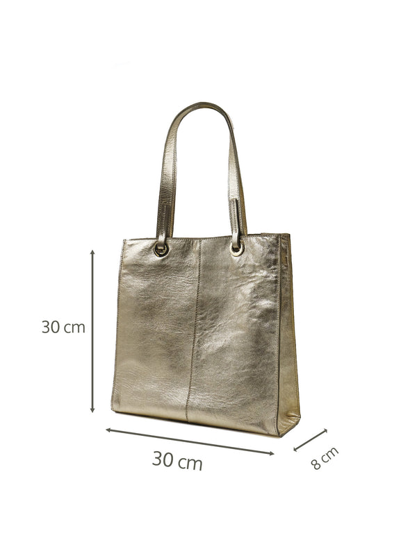 Bolso Tote de Piel Estilo Clásico Hecho en México | MA81