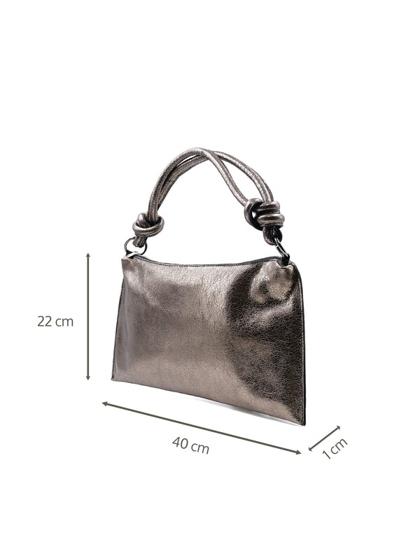 Bolso Hobo de Piel Artesanal Hecho en México| MA92