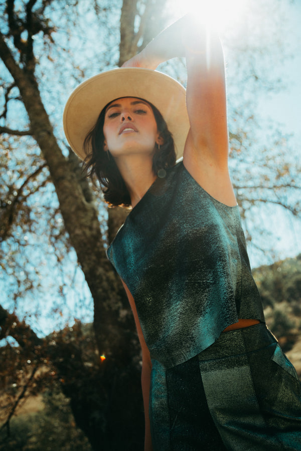 Sombrero Indiana de Gamuza Unisex Hecho en México | MS1010