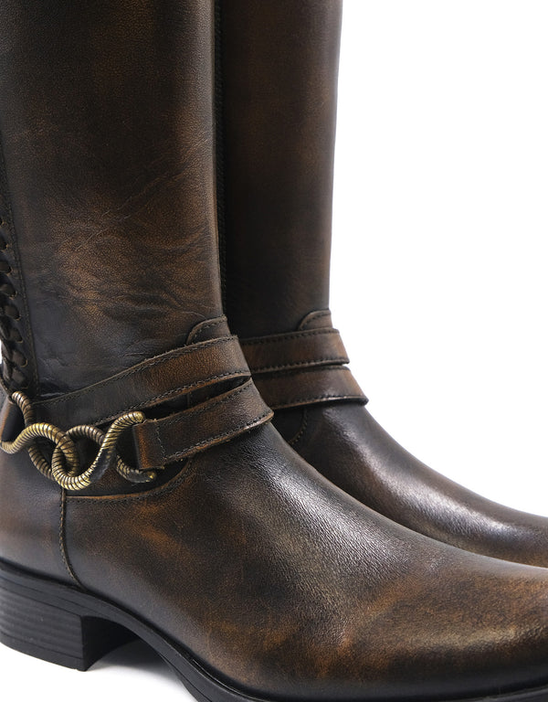 Bota de Piel Genuina para Mujer Hecha en México | MC1041