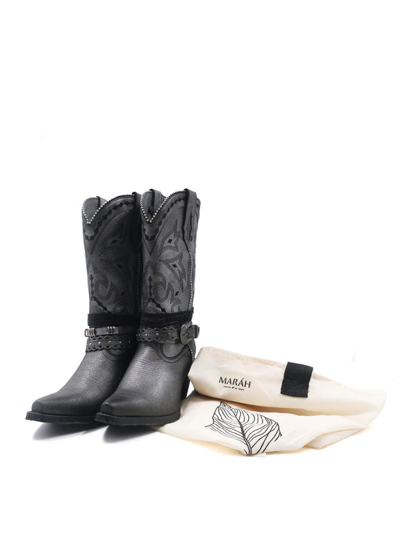 Bota de Piel Genuina para Mujer Hecha en México | MC1046