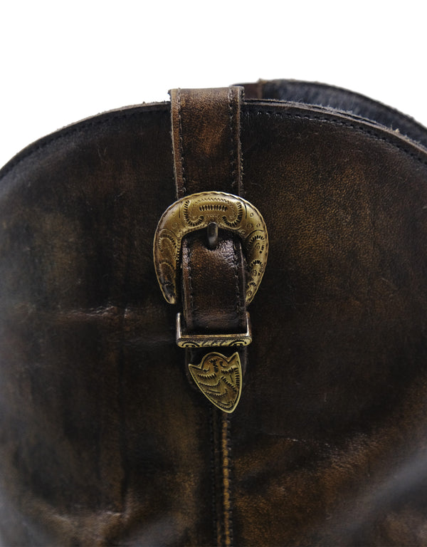 Bota de Piel Genuina para Mujer Hecha en México | MC1063