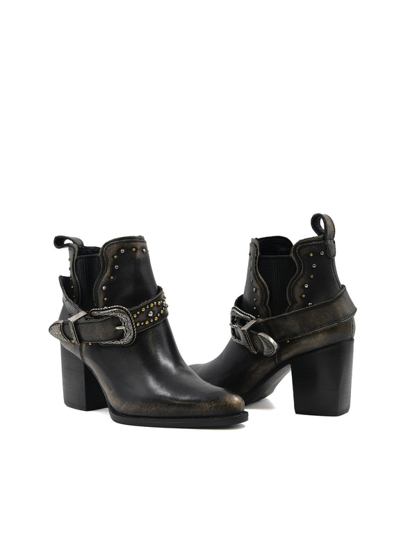 Bota de Piel Genuina para Mujer Hecha en México | MC1066