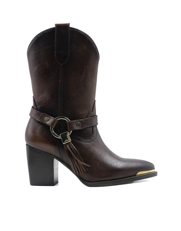 Bota de Piel Genuina para Mujer Hecha en México | MC1067