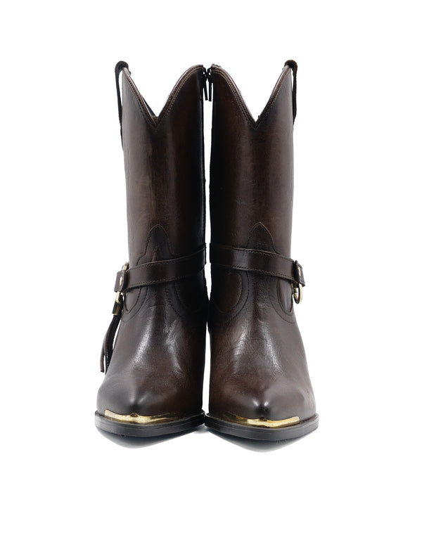 Bota de Piel Genuina para Mujer Hecha en México | MC1067