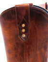 Bota Alta de Piel Maráh | Detalles con Herrajes