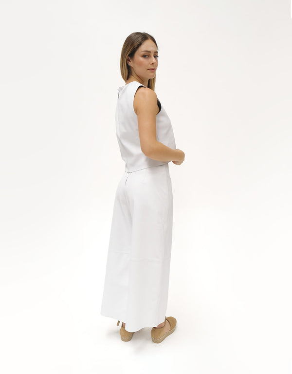 Pantalón de Piel Genuina para Mujer Corte Moderno | MR1001
