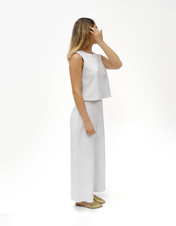 Pantalón de Piel Genuina para Mujer Corte Moderno | MR1001