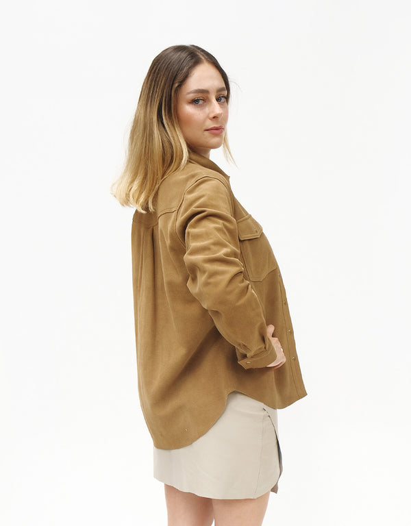 Camisa de Piel Genuina para Mujer Hecha en México | MR1002