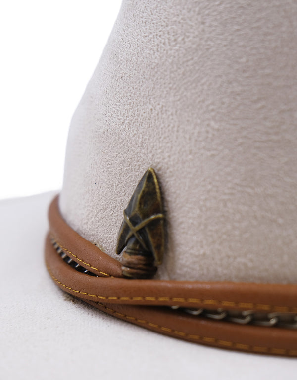 Sombrero Indiana de Gamuza Unisex Hecho en México | MS1010