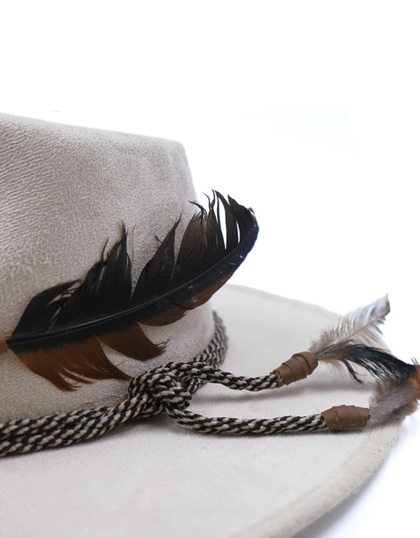 Sombrero Indiana de Gamuza Unisex Hecho en México | MS1004