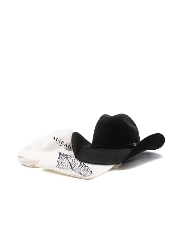 Sombrero Texana Vaquero de Lana Unisex Hecho en México | MS1019