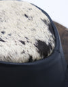 Sombrero Australiano Maráh Negro de Piel | Pelo de Vaca Natural