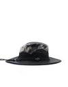 Sombrero Australiano Maráh de Piel Negra | Pelo de Vaca Natural