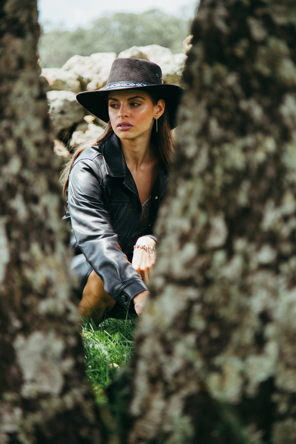 Sombrero Australiano de Textil Unisex Hecho en México | MS1002