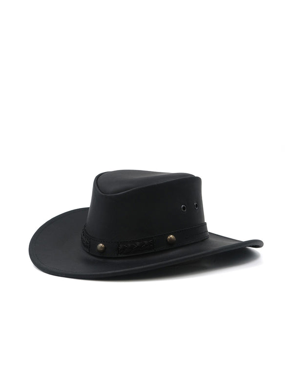 Sombrero Australiano de Piel Genuina Unisex Hecho en México | MS1001