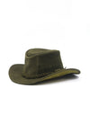 Sombrero Australiano de Piel Unisex Hecho en México | MS1003