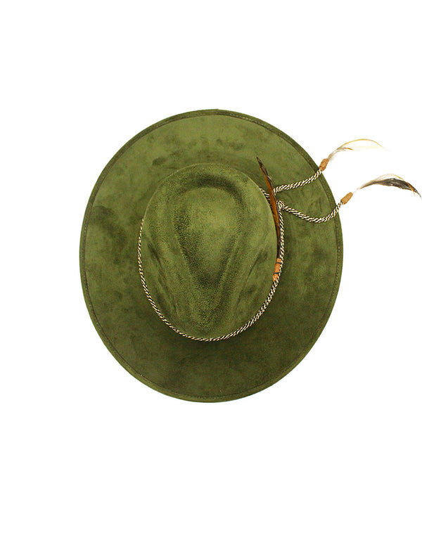 Sombrero Indiana de Gamuza Unisex Hecho en México | MS1004
