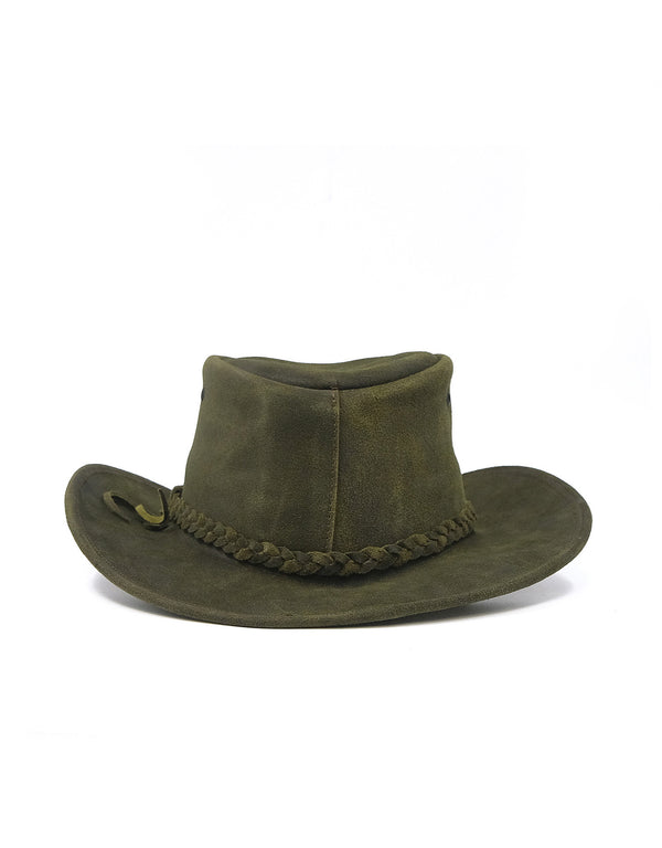 Sombrero Australiano de Piel Unisex Hecho en México | MS1003