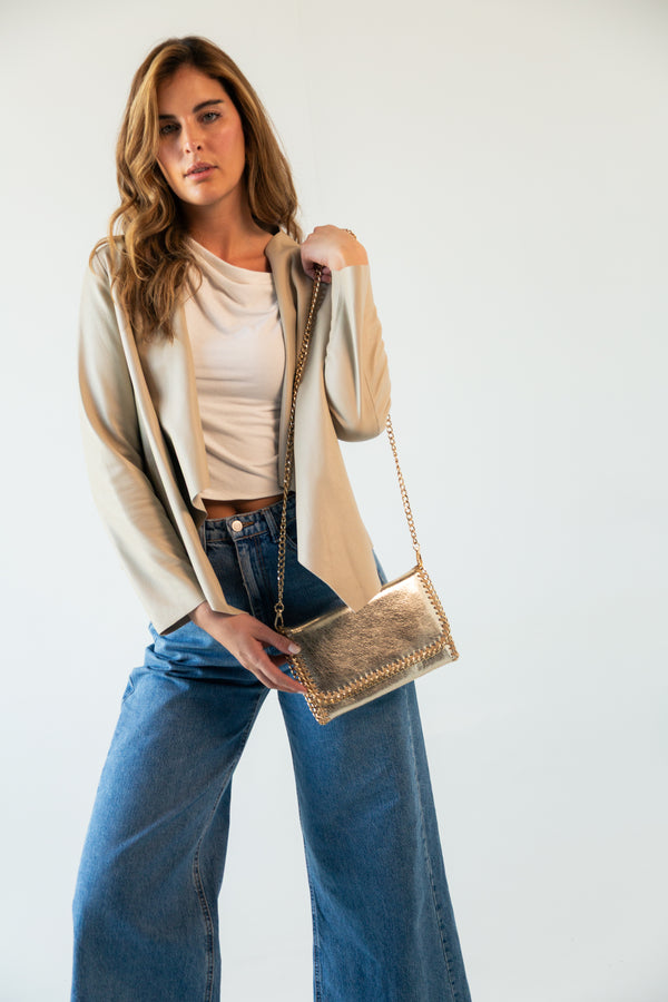 Bolso Clutch Maráh de Piel Genuina Hecho en México | MA97