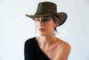 Sombrero Australiano de Piel Unisex Hecho en México | MS1003