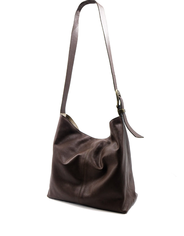 Bolsa Hobo de Piel Maráh | Amplia con Correa Larga