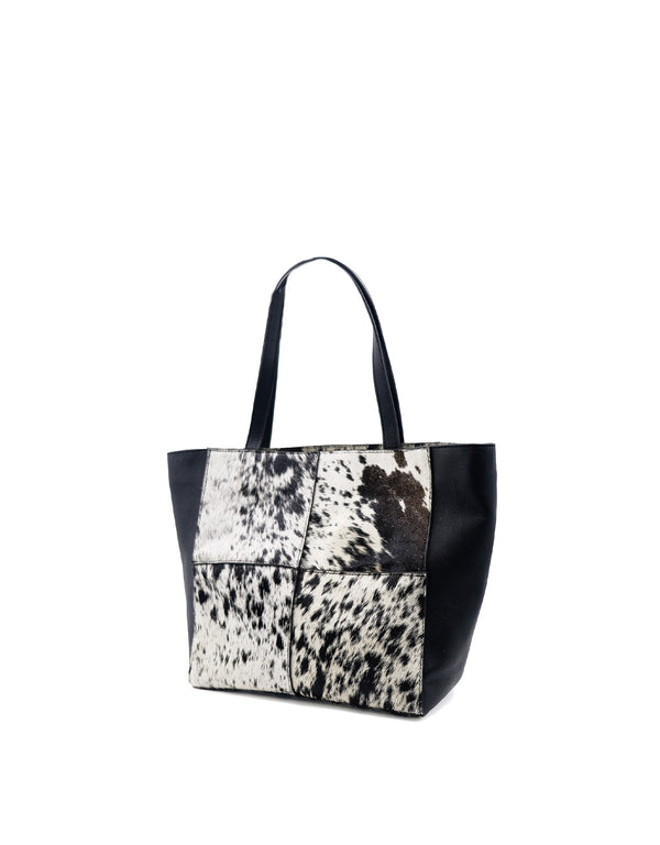Bolsa de Piel con Pelo de Vaca Maráh | Shoulder Bag