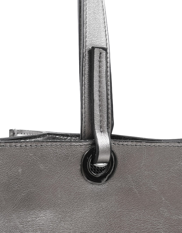 Bolso Tote de Piel Estilo Clásico Hecho en México | MA81