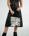 Bolsa de Piel con Pelo de Vaca Maráh | Shoulder Bag