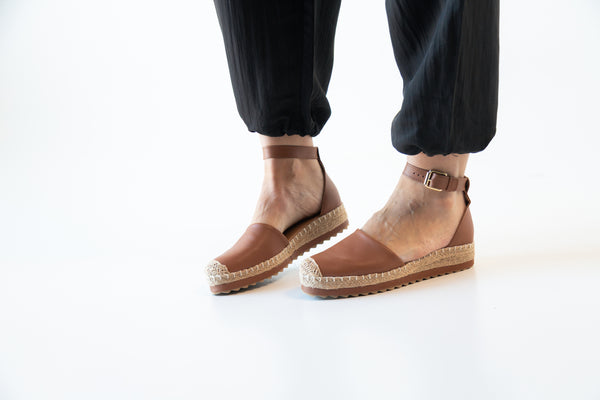 Alpargata Maráh de Piel para Mujer | MC1014