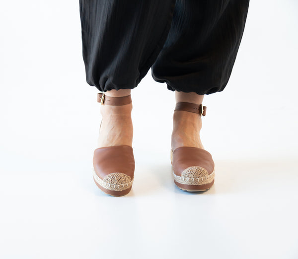 Alpargata Maráh de Piel para Mujer | MC1014