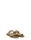 Sandalias de Yute Tejido y Piel