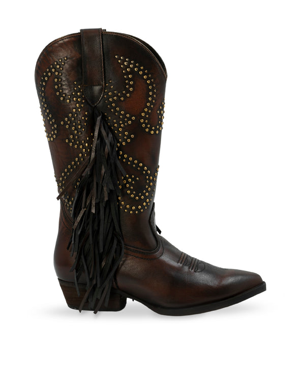 Bota de Piel Genuina para Mujer Hecha en México | MC1040