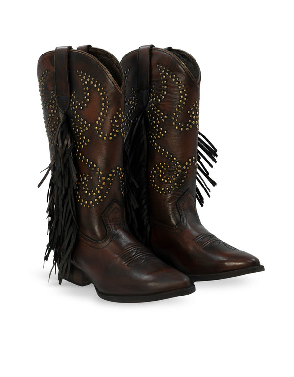 Bota de Piel Genuina para Mujer Hecha en México | MC1040