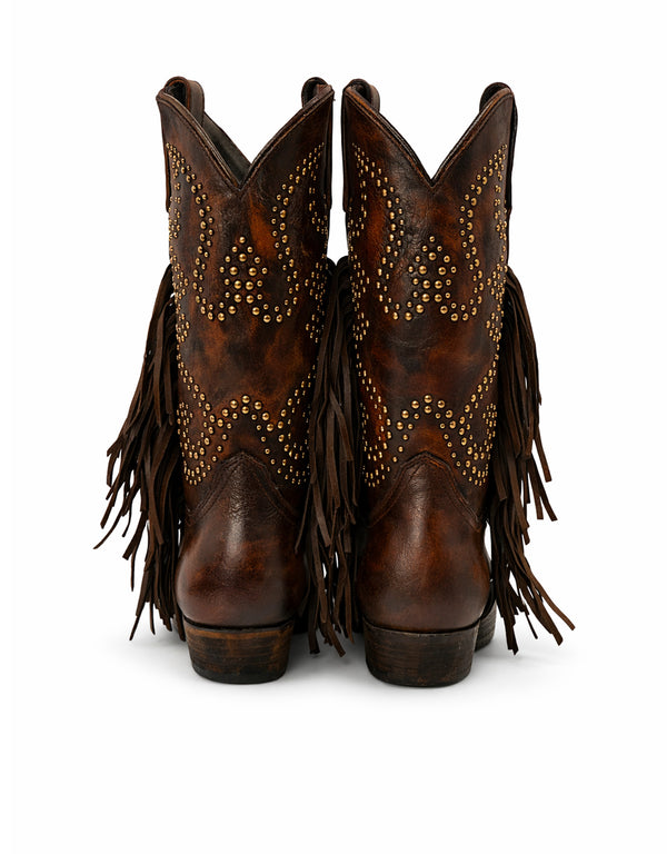 Bota de Piel Genuina para Mujer Hecha en México | MC1040