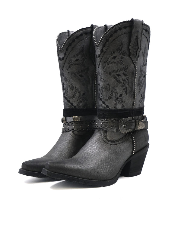 Bota de Piel Genuina para Mujer Hecha en México | MC1046