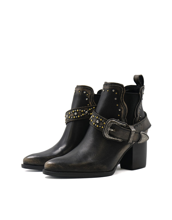 Bota de Piel Genuina para Mujer Hecha en México | MC1066