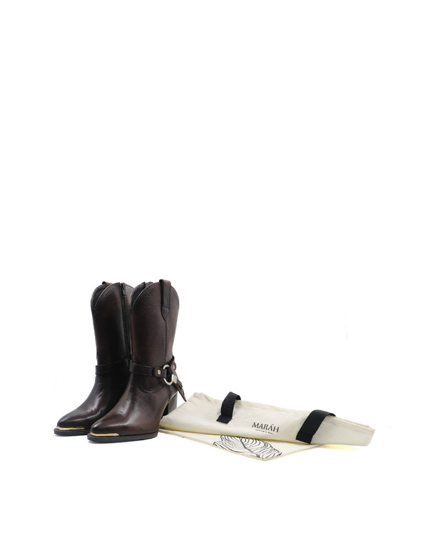 Bota de Piel Genuina para Mujer Hecha en México | MC1067