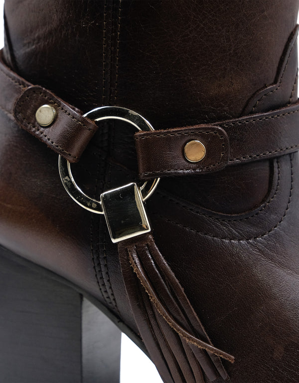 Bota de Piel Genuina para Mujer Hecha en México | MC1067