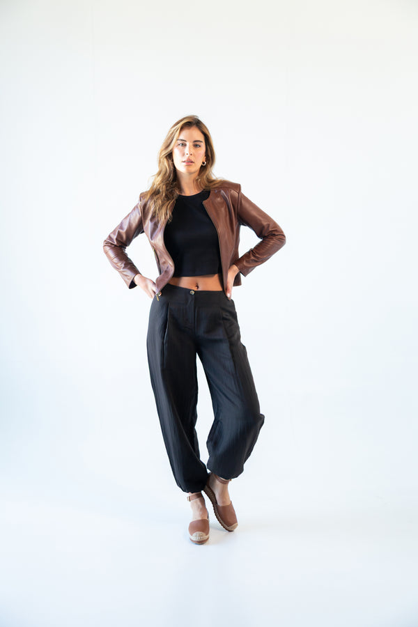 Alpargata Maráh de Piel para Mujer | MC1014